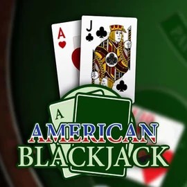American Blackjack slot logo by Habanero at Vegas Now Casino