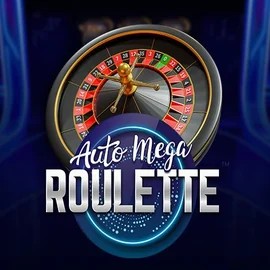 Auto Mega Roulette slot visual from Pragmatic Play available on vegassnow.org