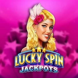 Lucky Spin Jackpots logo by Novomatic at Vegas Now Casino