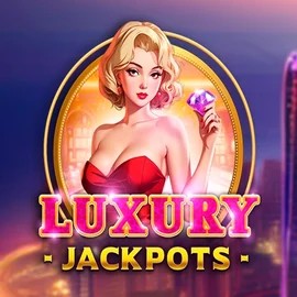 Luxury Jackpots by Triple Cherry, showcased at vegassnow.org – game logo