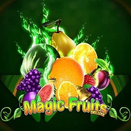 Magic Fruits Deluxe casino game by Wazdan – featured logo at Vegas Now Casino