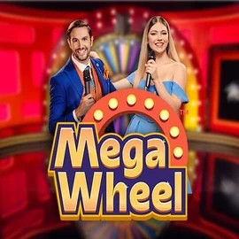 Mega Wheel online game logo by Pragmatic Play on vegassnow.org