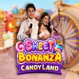 Sweet Bonanza Candy Land Live logo by Pragmatic Play Vegas Now Casino