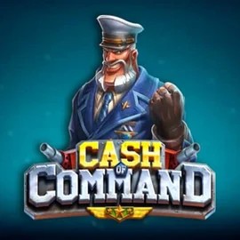 Slots logo of Cash of Command from Play'n GO at Vegas Now Casino