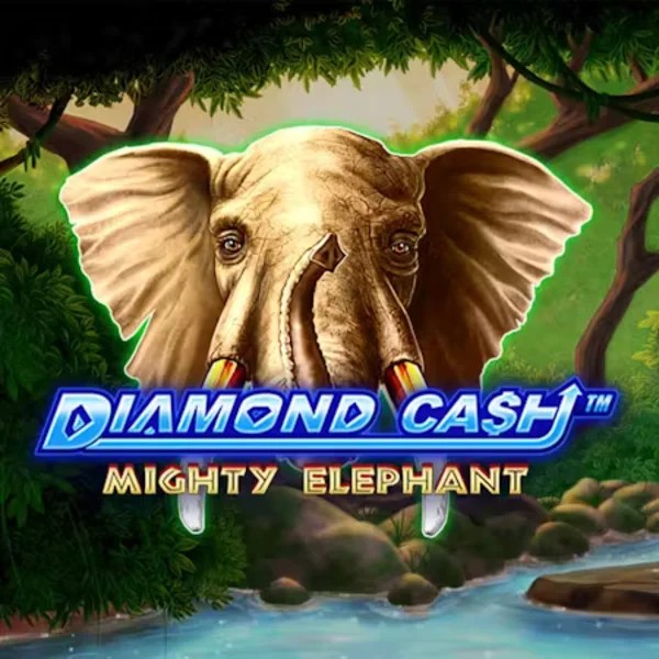 Diamond Cash Mighty Elephant online game logo by Greentube on vegassnow.org
