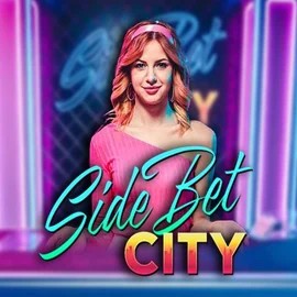 Side Bet City online game logo by Evolution on vegassnow.org