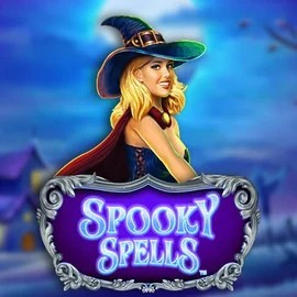 Spooky Spells logo by Novomatic at Vegas Now Casino